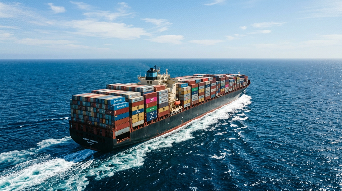 International Ocean Container Ship
